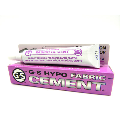 G-S Hypo FABRIC Cement Glue 9ml (1/3 fl. oz.) - Pinpoint Precision Glue for Fabrics, Beading and Crafts.