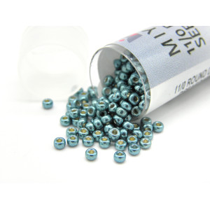 11/0 Miyuki Round Seed Beads - DURACOAT Galv Sea F... 11/0 Miyuki Round Seed Beads - DURACOAT Galv Sea F...
