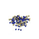 Grade AA Back-Foiled Glass Rhinestone Chatons - Foil-Backed Diamond Shape - Choice of Sizes - Sapphire Blue - 100 pc