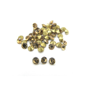 100 Pc. Grade AA Back-Foiled Glass Rhinestone Chat... 100 Pc. Grade AA Back-Foiled Glass Rhinestone Chat...
