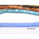 4 mm Cat Eye Glass Cube Beads - Choice of Colours (1 Strand of 90+ Beads)