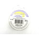 1.0 mm (18 GA) Beadalon Artistic Wire for Jewellery and Crafts - Non-Tarnish Silver Plated