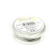 Beadalon Artistic Wire - Edelstahl Schmuckdraht 1,0 mm x 9,14 m (18 GA) - Silber mit Anlaufschutz