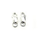 12 x 5 mm Oval 925 Sterling Silver 925 Lobster Claw/Trigger Clasps with Jump Ring 12 x 5 mm Oval 925 Sterling Silver 925 Lobster Claw/Trigger Clasps with Jump Ring