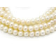 5 mm Small Near Round Freshwater Pearls - Cream White - 1 Strand, 10 pc
