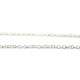 16 inch (41 cm) Fine Sterling Silver 925 Necklace Trace Chain with Spring Clasp - Hallmarked - Made in Italy