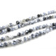 4 mm Runde Facettierte Feueragat Edelsteinperlen - Verschiedene Farben (1 Strang mit 93 Perlen)