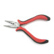 13 cm Economy-Multifunktionszange zum Crimpen und Schließen mit rot/schwarzem Griff