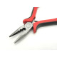 13 cm Economy-Multifunktionszange zum Crimpen und Schließen mit rot/schwarzem Griff