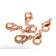 12 mm Mittelgroße Karabiner Verschlüsse - Roségold / Altsilber / Altgold (10 Stk.)