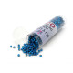 11/0 (1.6 x 1.3 mm) Miyuki Delica Japanese Seed Beads, Cylindrical Seed Beads - DURACOAT Galvanized DK Capri Blue - DB 2514 -