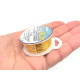 0,8 mm - 20 GA - The Bead Smith Bastel-/Schmuckdraht - 5,4 m - Pro-Quality, nicht anlaufend- Gold