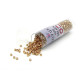 11/0 (1.6 x 1.3 mm) Miyuki Delica Japanese Seed Beads, Cyindrical Seed Beads -  DURACOAT Galvanized Champagne - DB 1834 - 7.2