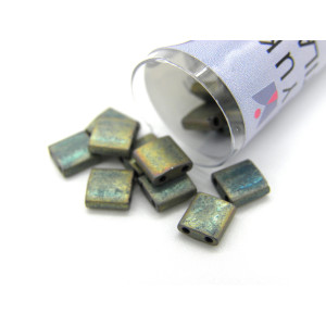 5 mm Japanese Miyuki Tila - 2-hole Square Beads - ... 5 mm Japanese Miyuki Tila - 2-hole Square Beads - ...