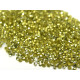 Glass Rhinestone Chatons with Pointed Back - Jonquil (yellow) - 100 pc