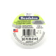 0.38 mm (.015 inch) Beadalon 7-Strand Nylon-Coated Stainless Steel Beading Wire - 9.2 m (30 ft) Satin Silver 0.38 mm (.015 inch) Beadalon 7-Strand Nylon-Coated Stainless Steel Beading Wire - 9.2 m (30 ft) Satin Silver
