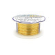 0,7 mm - 22 GA - The Bead Smith Bastel-/Schmuckdraht - 5,4 m - Pro-Quality, nicht anlaufend - Gold
