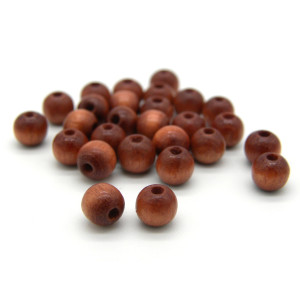 6 mm Small Round Wooden Beads - Jewellery-Quality-... 6 mm Small Round Wooden Beads - Jewellery-Quality-...