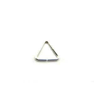 8 x 8 mm Large Sterling Silver Triangle Bails - 92...