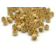 4 mm runde Mini-Holzperlen in Juwelierqualität - Natur (30 Perlen)