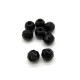 10 mm Large-Hole (3 mm) Round Faceted Fire-polished Czech Glass Beads - Jet Black (20 Beads) 10 mm Large-Hole (3 mm) Round Faceted Fire-polished Czech Glass Beads - Jet Black (20 Beads)