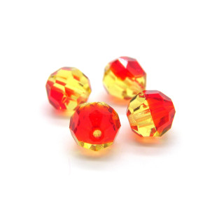 8 mm Czech MC Round Faceted Crystal Beads - Fire O... 8 mm Czech MC Round Faceted Crystal Beads - Fire O...