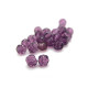 4 mm Czech MC Round Faceted Crystal Beads - Amethyst Purple (12 Pc.)