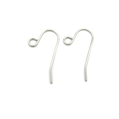19 x 12 x 0,8 mm - 316L Chirurgischer Edelstahl-Ohrdraht - Ohrringhaken (2 oder 10 St.)