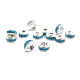 6 mm Silver-Plated Round Rhinestone Strass Rondelles - Various Colours (10 Pc.)