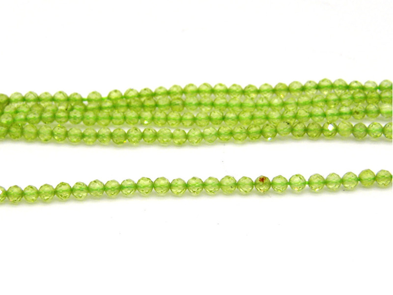 2 mm Mini Round Faceted Natural Peridot Beads, Tiny Real Gemstone Seed Beads - 1 Strand (178 Beads) 2 mm Mini Round Faceted Natural Peridot Beads, Tiny Real Gemstone Seed Beads - 1 Strand (178 Beads)