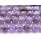 Runde Amethystperlen 8mm - 1 Strang mit 47 Perlen oder oder 10 lose Perlen