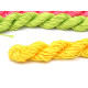 0.8 mm Braided Nylon Macramé Cord - Yellow - 28 m
