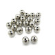 8 mm Medium-Sized Solid Round Surgical Stainless Steel Beads - 1.5 mm Hole - Silver Tone (10 pc.) 8 mm Medium-Sized Solid Round Surgical Stainless Steel Beads - 1.5 mm Hole - Silver Tone (10 pc.)