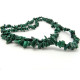 Malachit-Chips, Edelstein-Chip-Perlen 4 - 8 mm - 86 cm Strang