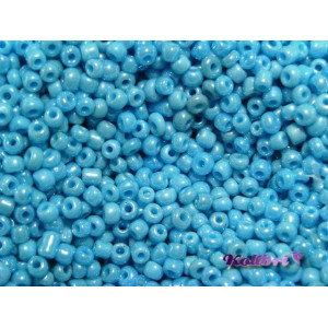 11/0 Round Glass Seed Beads Rocailles  - Light Blu...