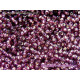 10 gr  Miyuki runde Perlen 11/0 (2 mm) - Amethyst Silverlined Nr. 13
