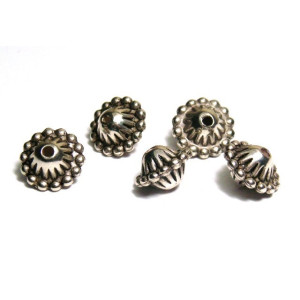 12 mm Large Metallised Plastic Bicone Beads - 25 p... 12 mm Large Metallised Plastic Bicone Beads - 25 p...
