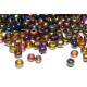 6/0 (4 mm) Economy Glass Seed beads - Brown AB (15 g or 40 g)