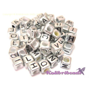 6 mm (0.24 inch) Metallised Plastic Alphabet Cube ... 6 mm (0.24 inch) Metallised Plastic Alphabet Cube ...