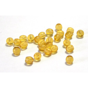 4 mm Small Round Czech Pressed Glass Beads - Light... 4 mm Small Round Czech Pressed Glass Beads - Light...