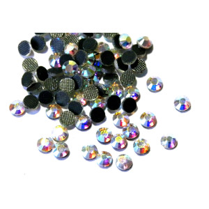 4 mm (17ss) Grade A Glass Hotfix Rhinestones Iron-...